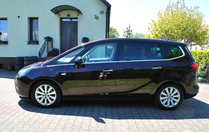 Opel Zafira cena 43999 przebieg: 190000, rok produkcji 2012 z Kańczuga małe 781